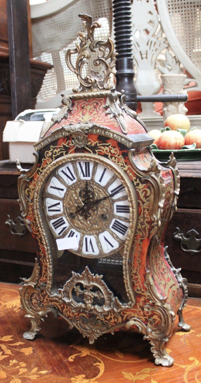 Louis XV th boulle and bronze mounted bracket clock. Price $1550
